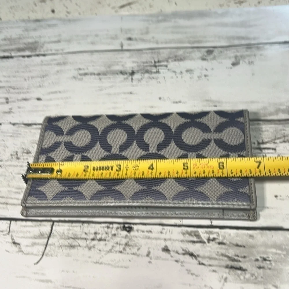 Coach Checkbook Long Wallet